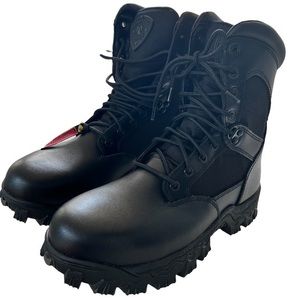 NEW Rocky AlphaForce Zipper Composite Toe Public Service Boot 7.5
